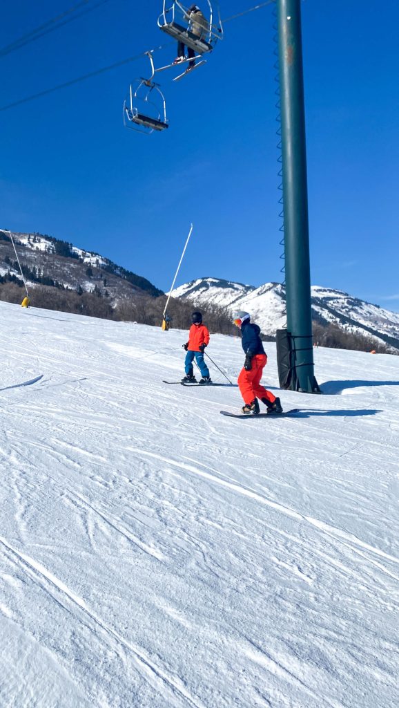Ski utah with kids