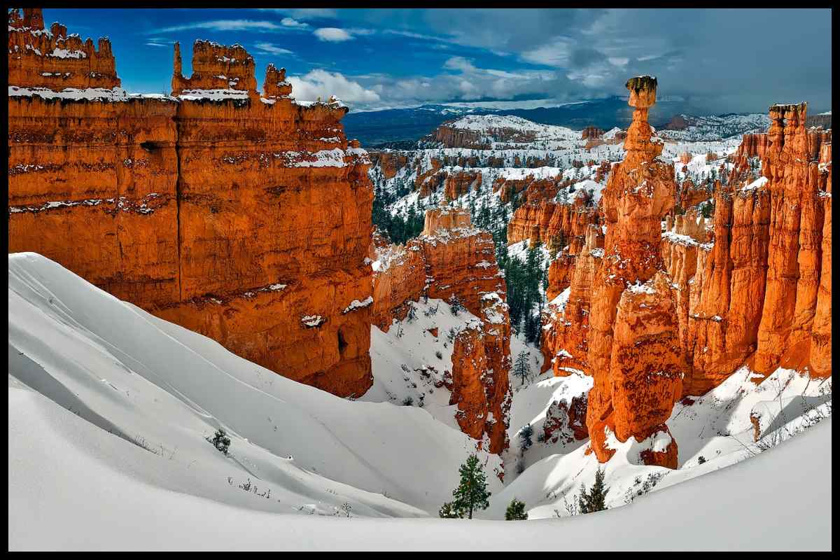 Bryce Canyon National Park during winter