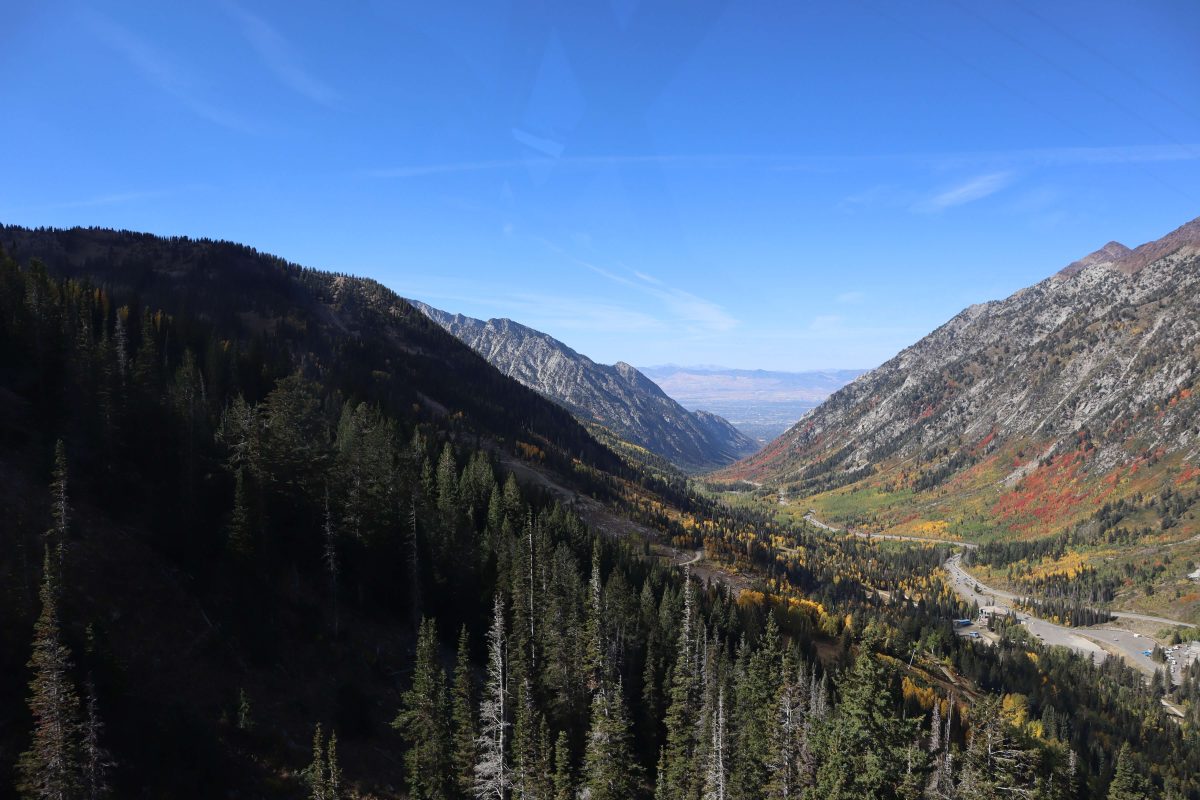 Little Cottonwood Canyon from Above
